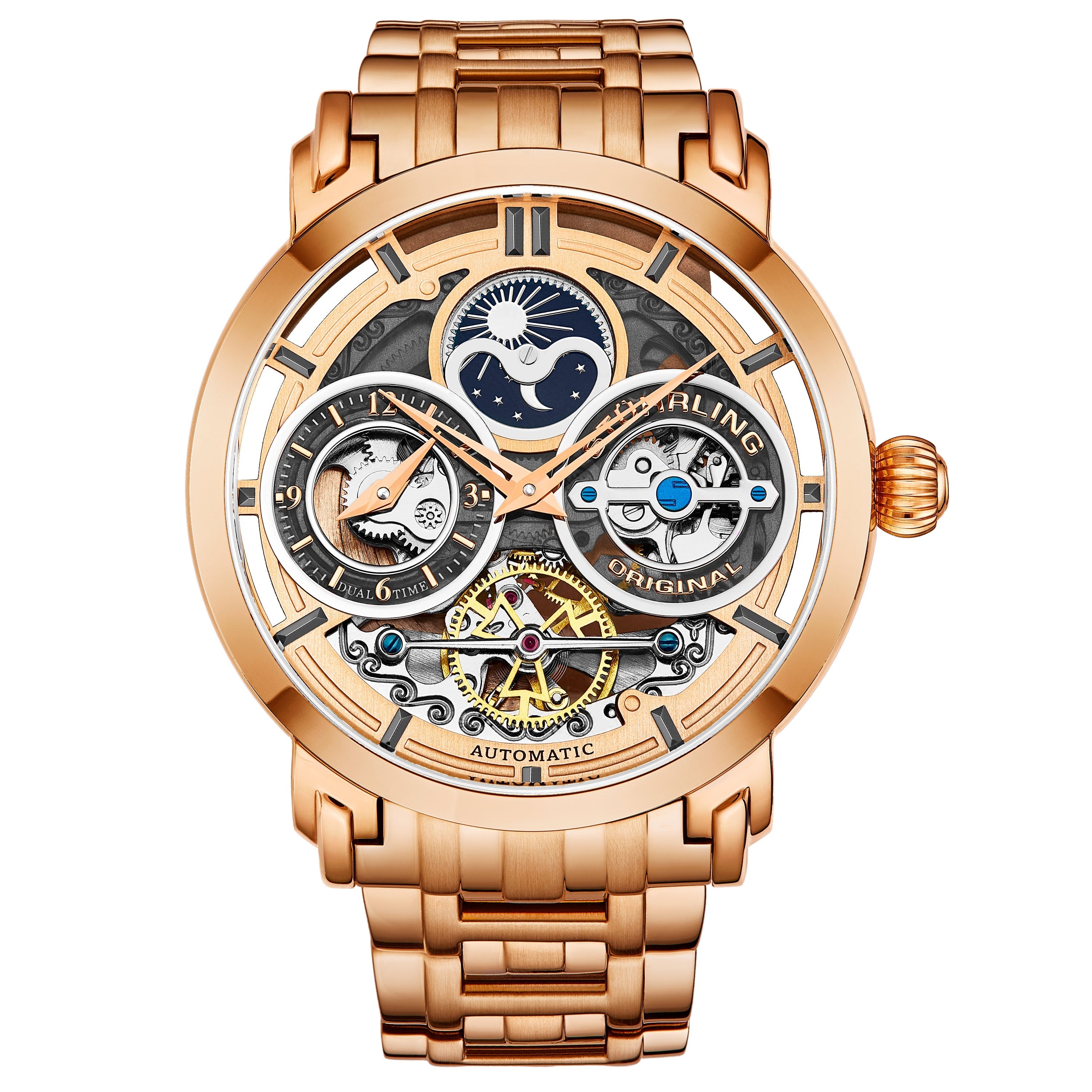 Luciano 371B 47mm, Automático