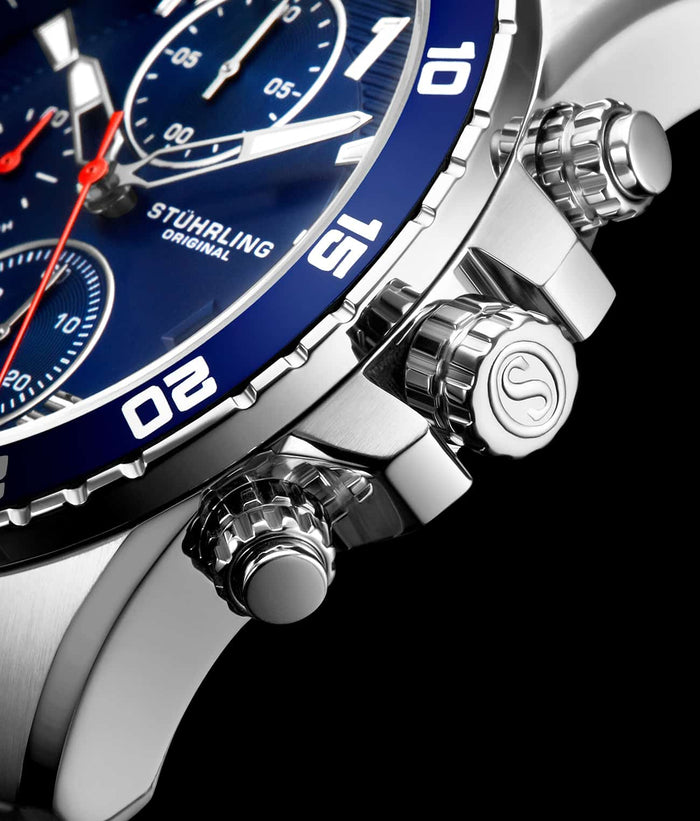 Blue Dial / Silver Case / Silver Band