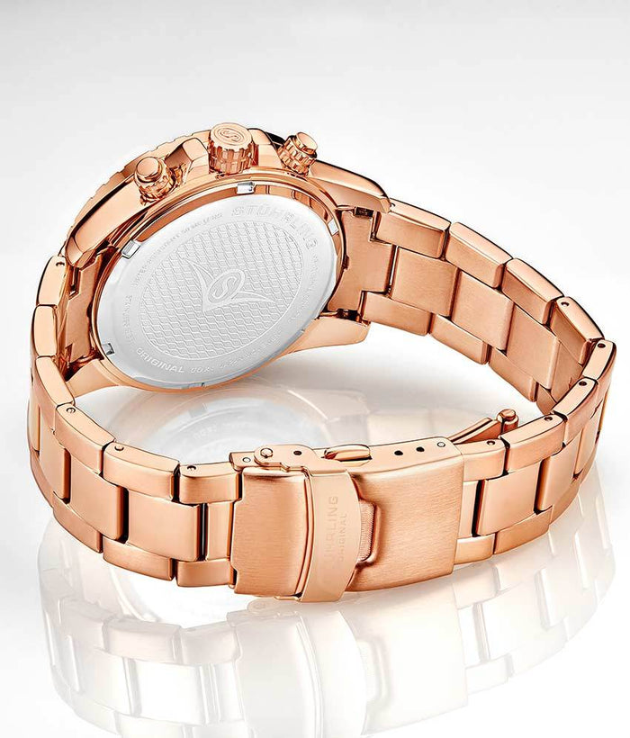 Black Dial / Rose Case / Rose Band