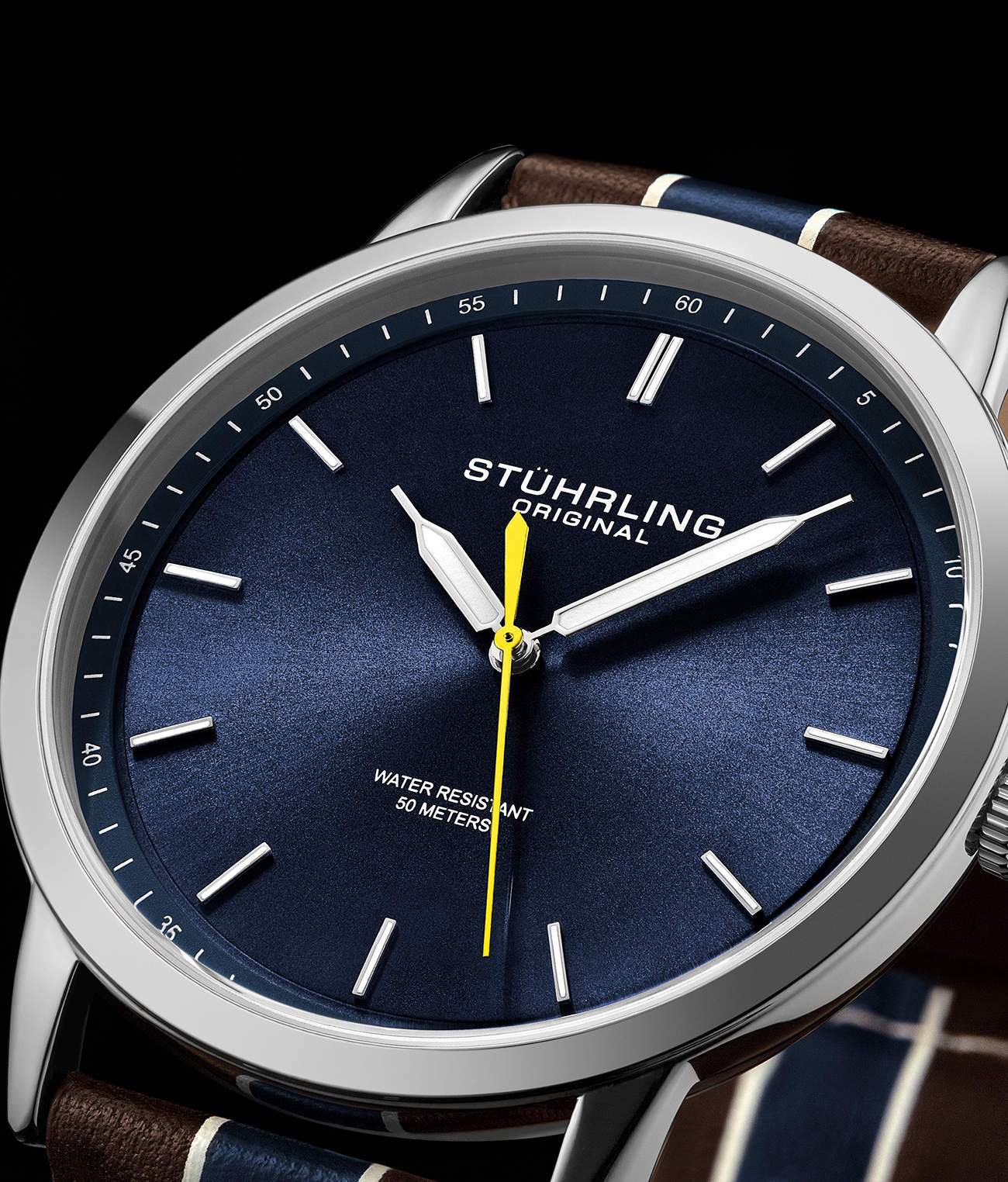 Blue Dial / Silver Case / Band