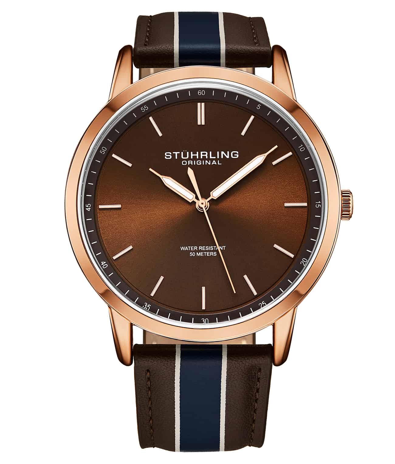 Brown Dial / Rose Case / Band