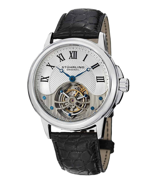 Silver Dial / Silver Case / Black Band