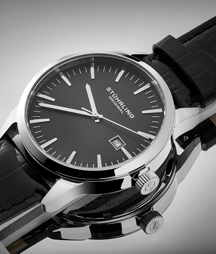 Grey Dial / Silver Case / Black Band