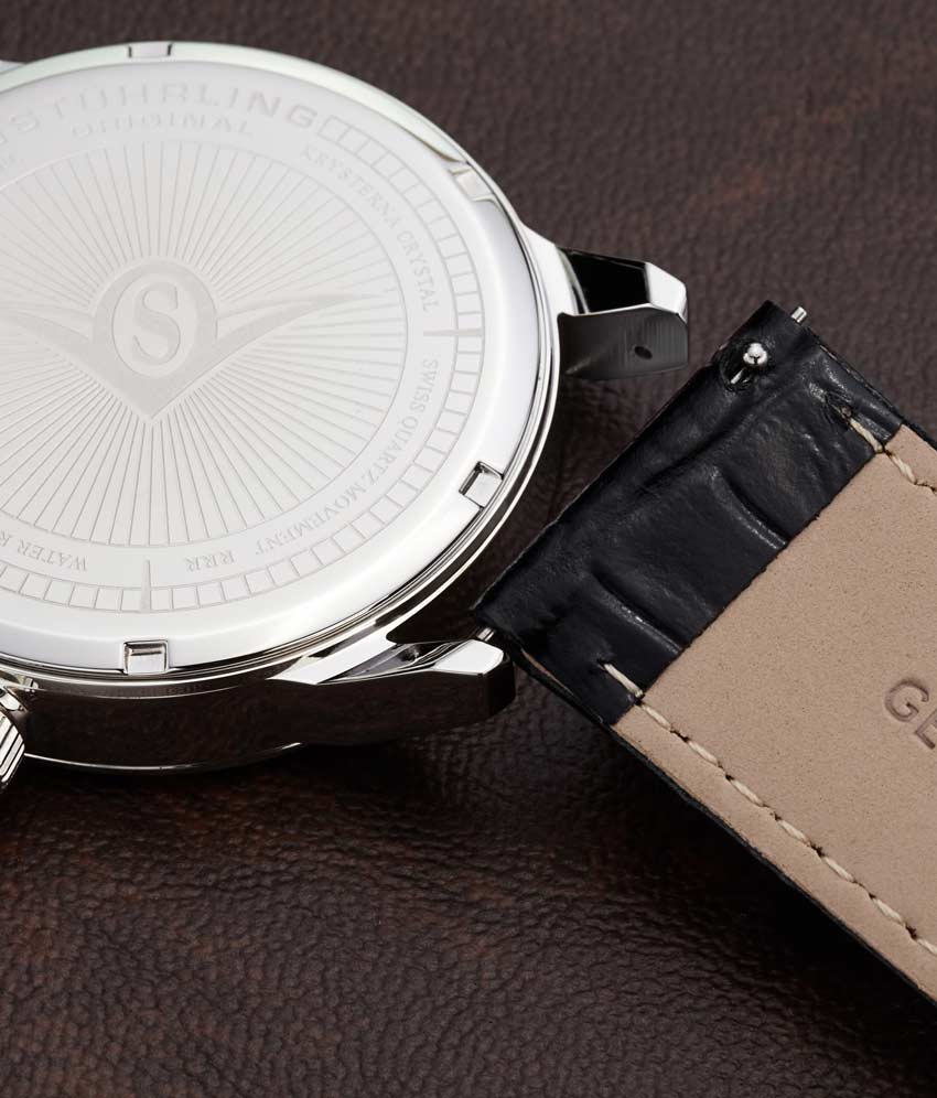 Grey Dial / Silver Case / Black Band