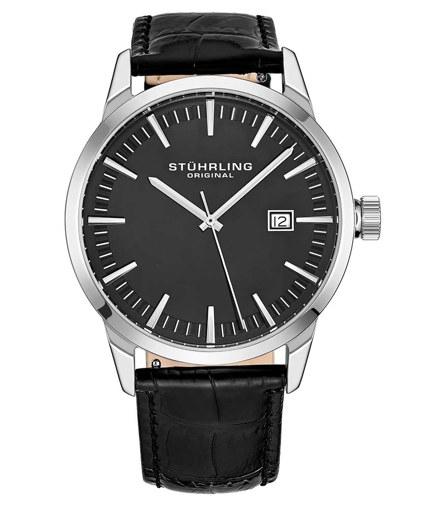Grey Dial / Silver Case / Black Band