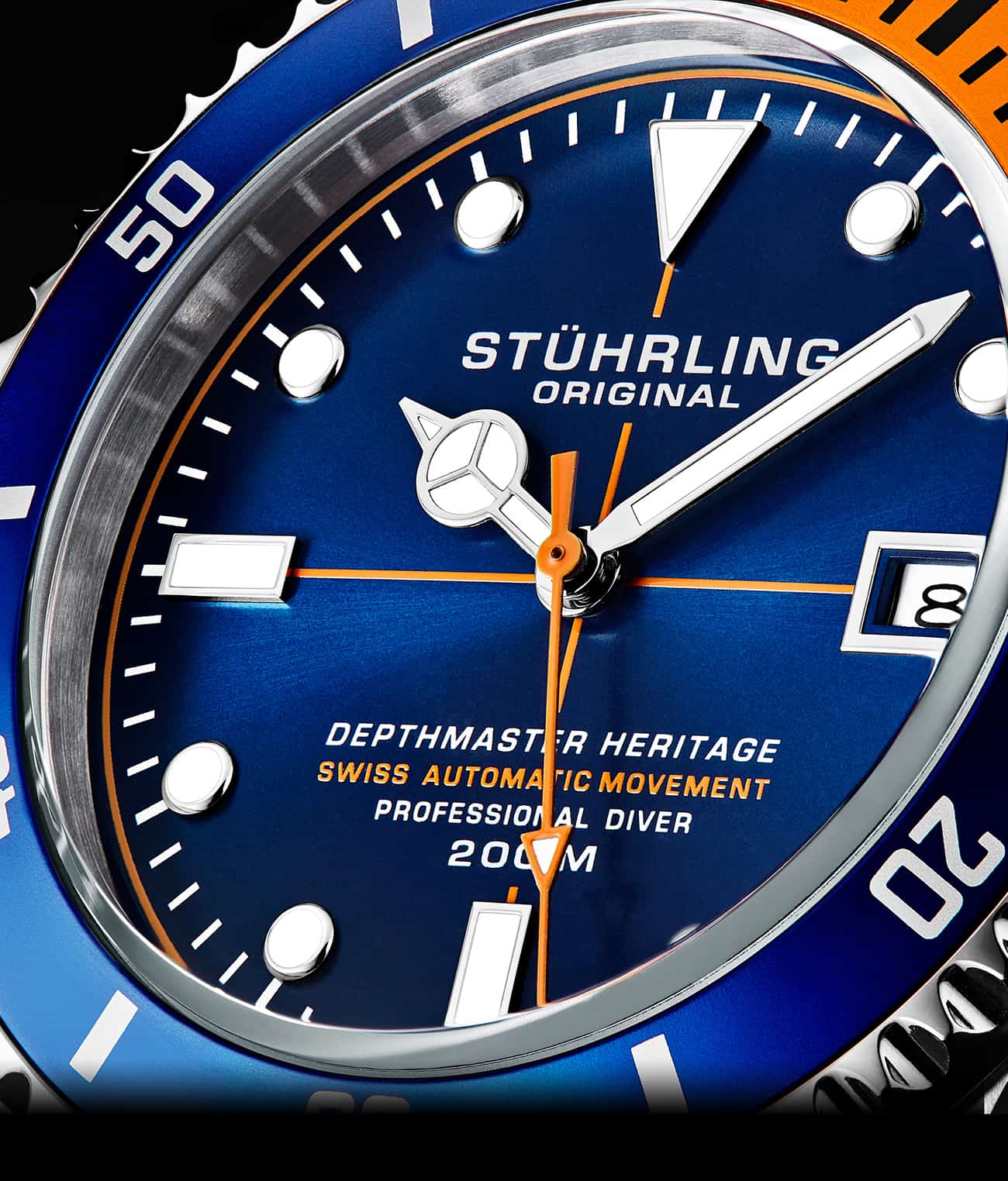 Blue Dial / Silver Case / Silver Band