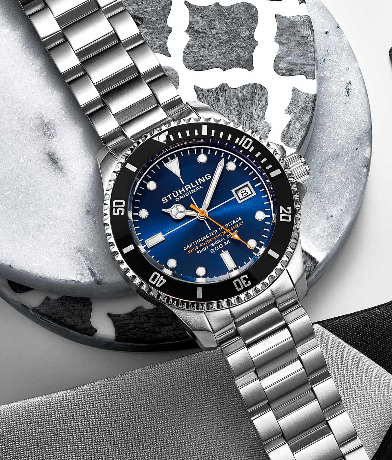 Blue Dial / Silver Case / Silver Band 2