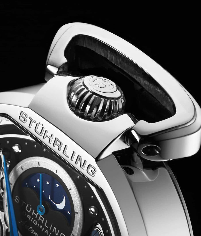 Black Dial / Silver Case / Silver Band