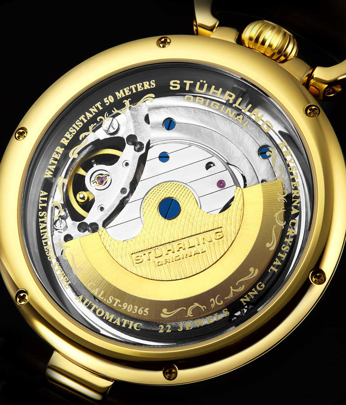 Black Dial / Gold Case / Gold Band