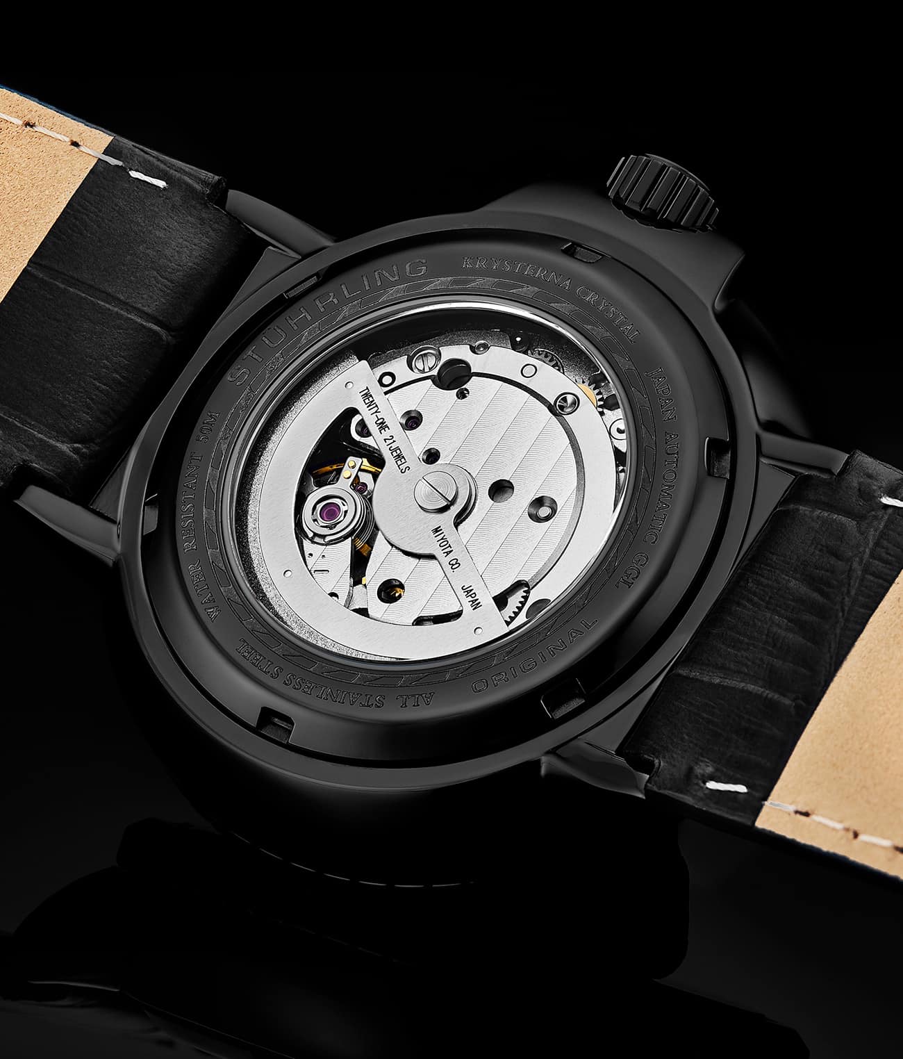 Grey Dial / Black Case / Black Band