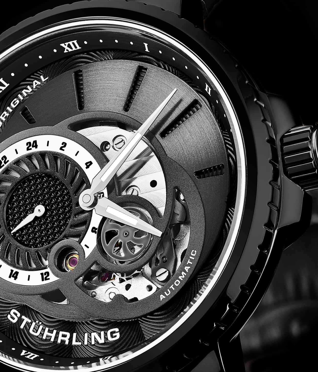 Grey Dial / Black Case / Black Band