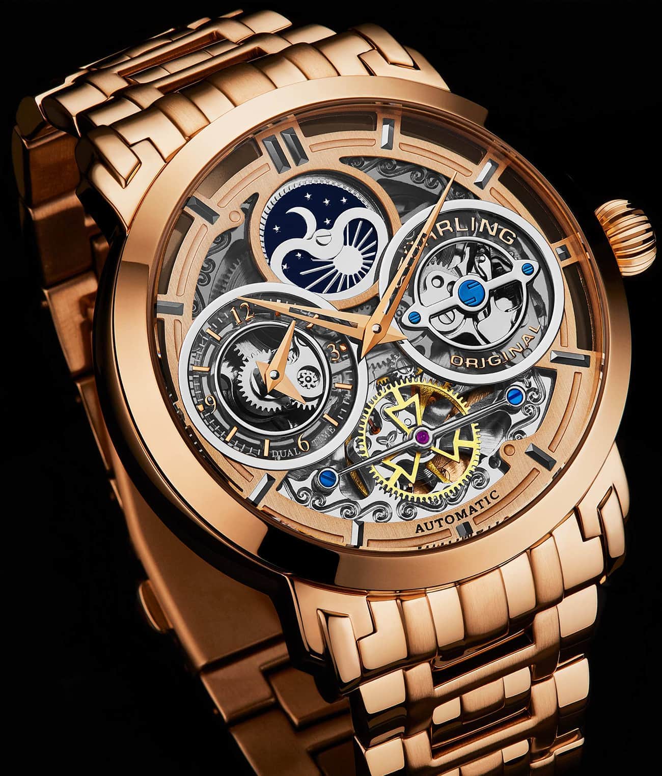 Luciano 371B 47mm, Automático
