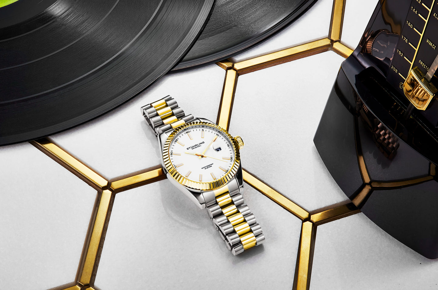 Set de relojes para pareja Hombre y Mujer 3936.6/3935.6