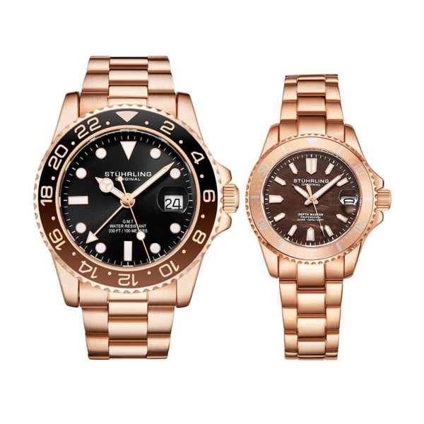 Set de relojes para pareja Hombre y Mujer