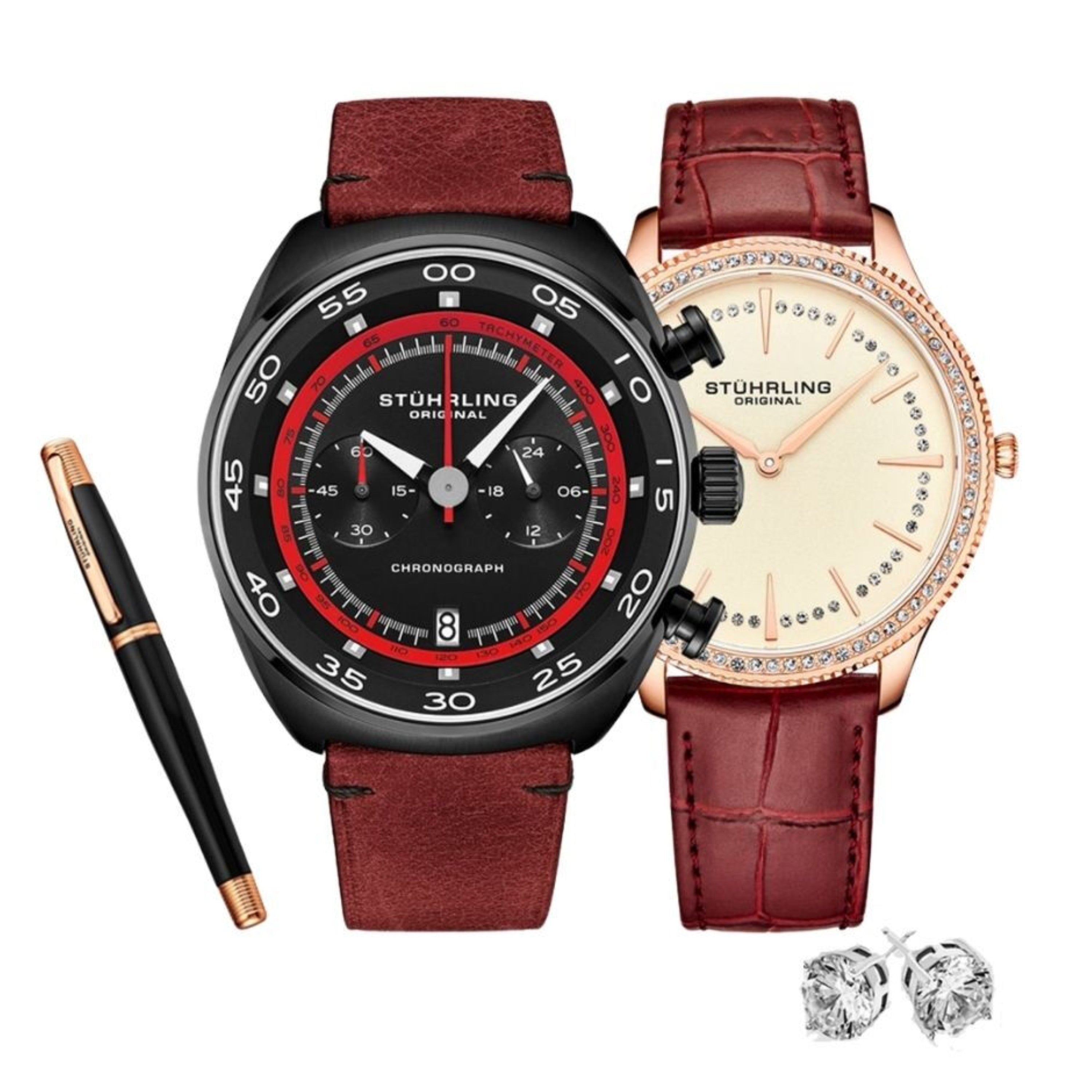 Set de relojes para pareja Hombre y Mujer 1000.06/3985.6