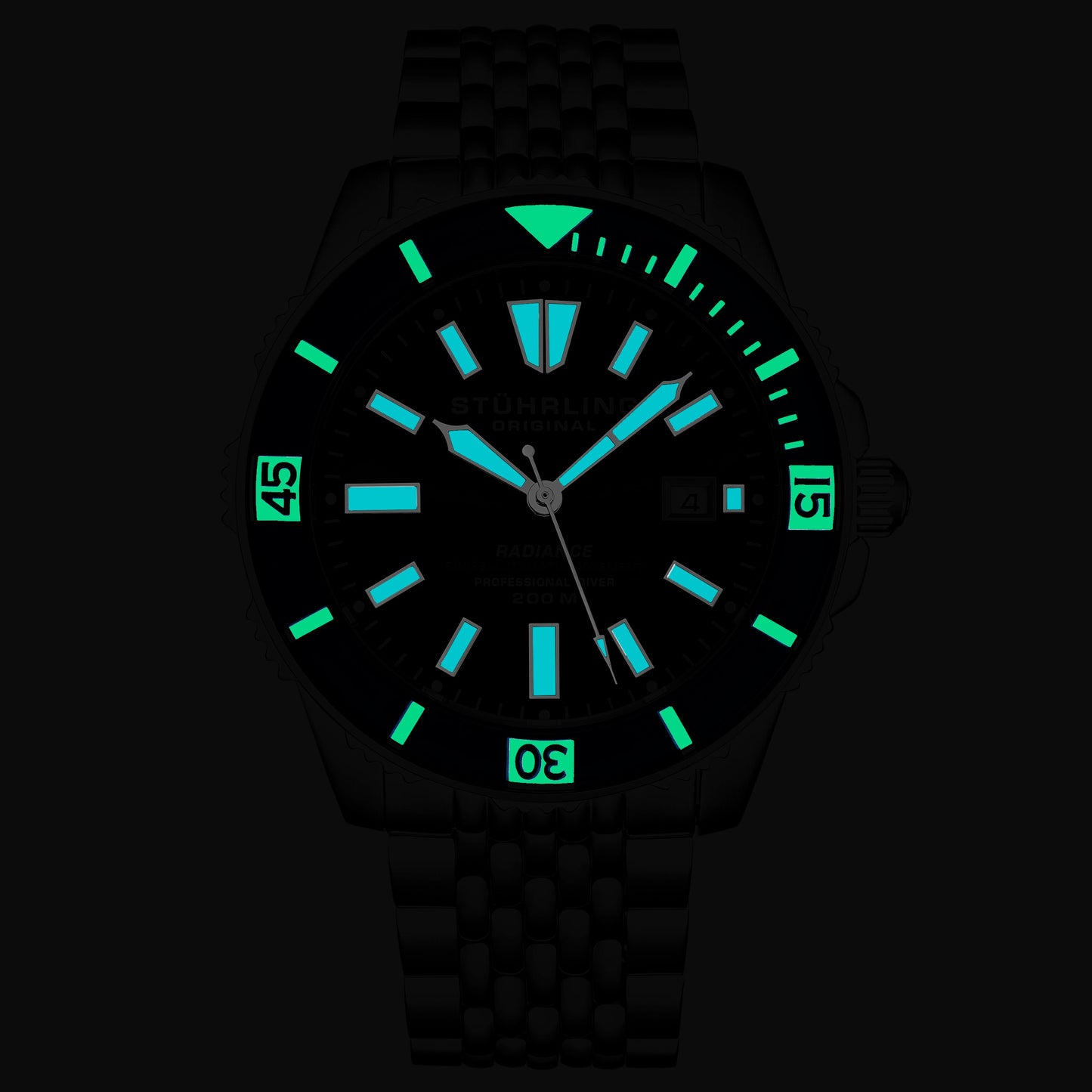Radiance Heritage 1006 43MM, Automático Suizo Super Luminova