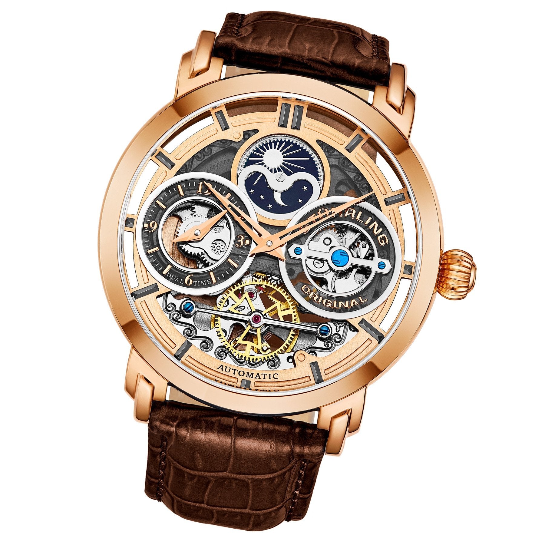 371A.04 (Reloj Stürling para Hombre Automático Legacy Luciano 371A) (3880513765494)