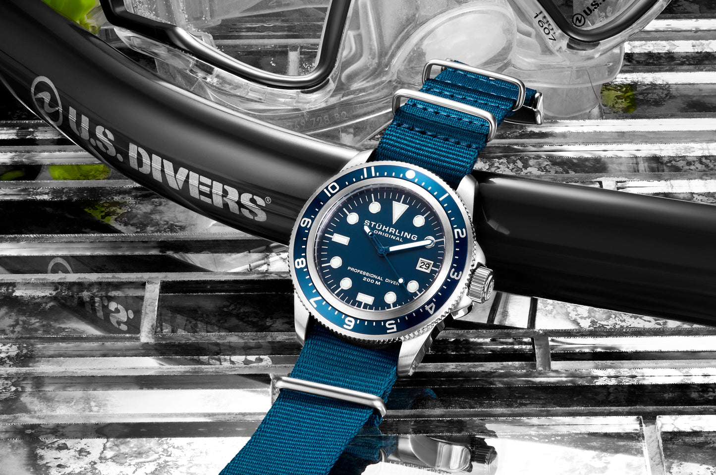 966B.03 (Reloj Stürling para Hombre Cuarzo Aquadiver Orlova 966B) (4597897756809)