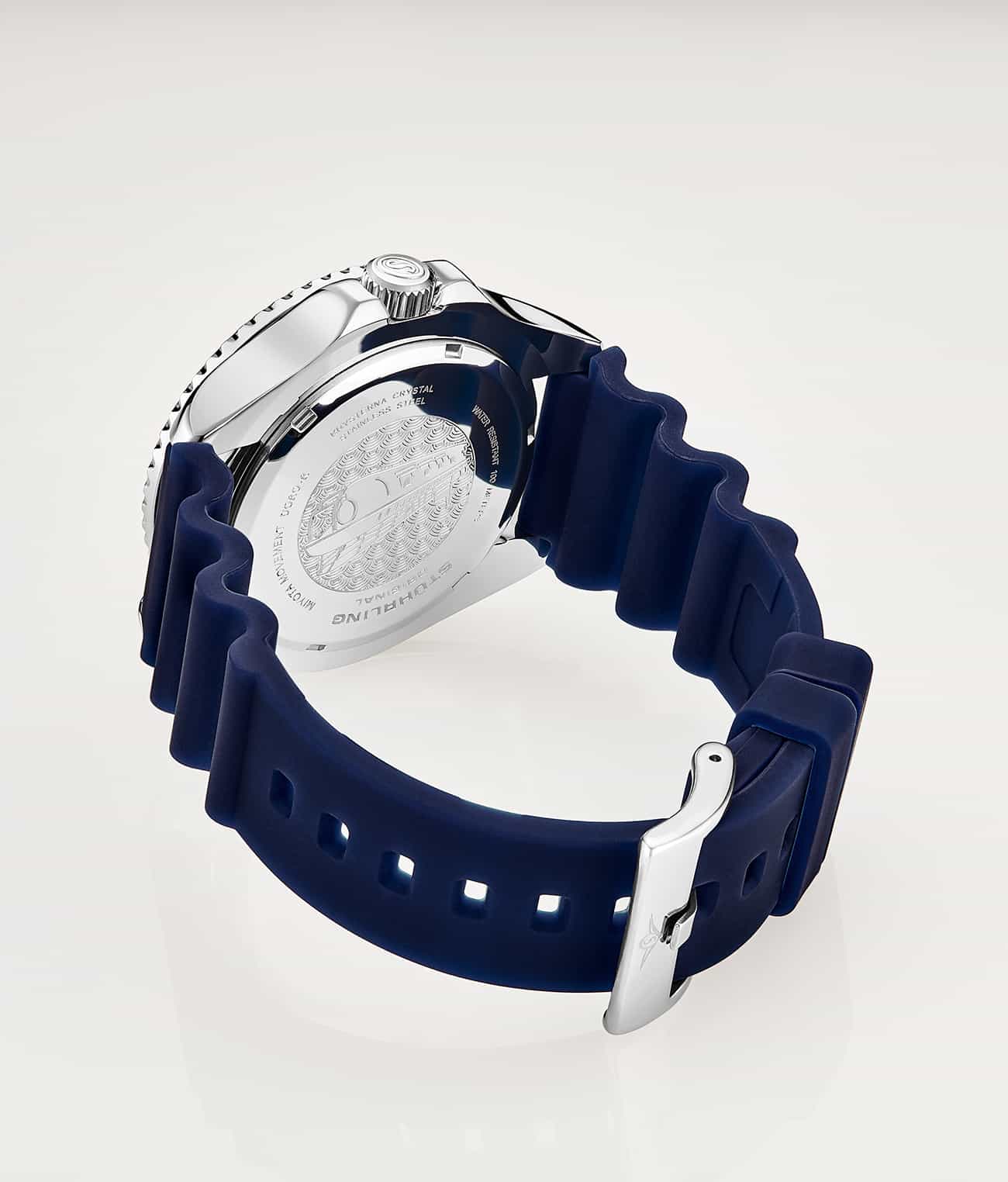  Blue Dial / Silver Case / Blue Band