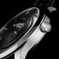  Black Dial / Silver Case / Black Band