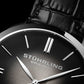  Black Dial / Silver Case / Black Band