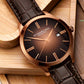  Rose Dial / Rose Case / Brown Band