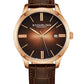  Rose Dial / Rose Case / Brown Band