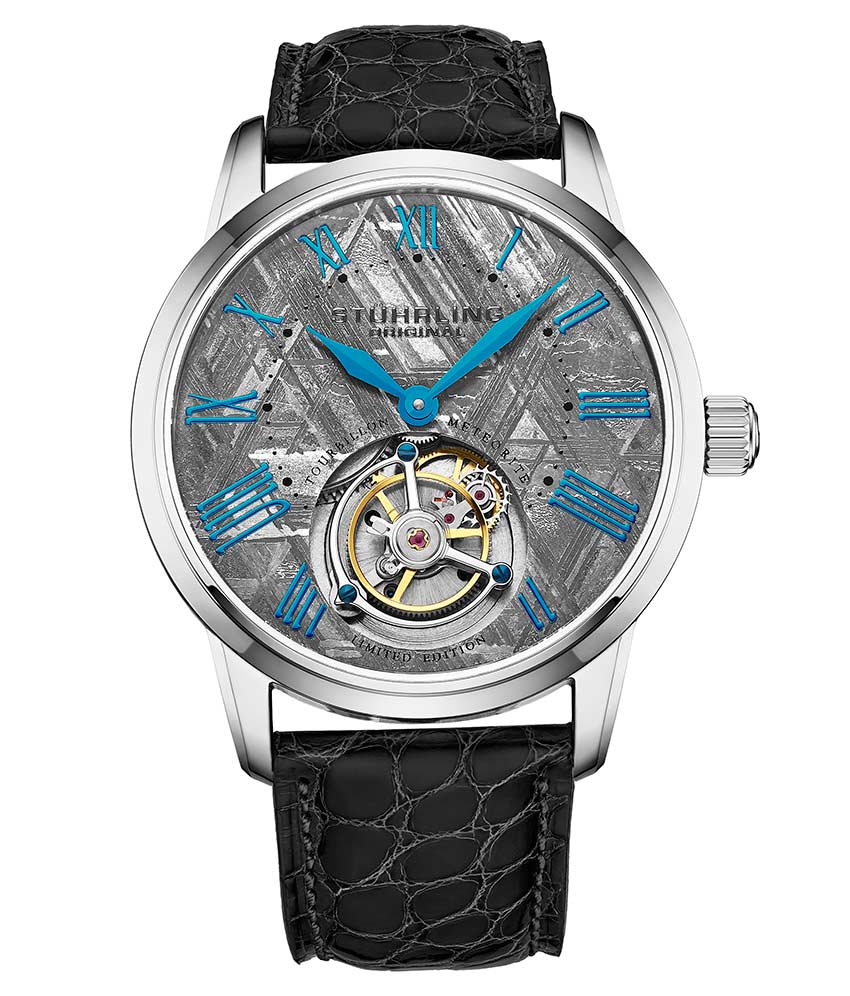  Grey Dial / Silver Case / Black Band